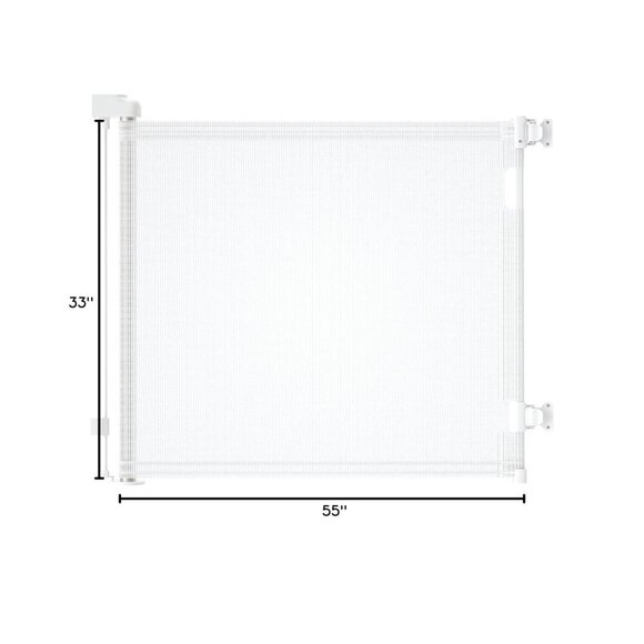 Dearlomum Retractable Baby/Pets/Safety Gate-33" Tall & up to 55" Wide, Brand New - Picture 2 of 10